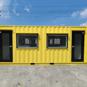 Container Bureau 20 Pieds Neuf Coloris Jaune Premium
