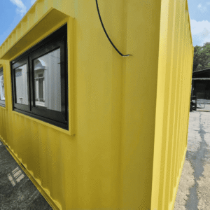 Container Bureau 20 Pieds Neuf Coloris Jaune Premium