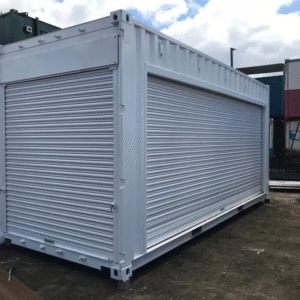 Container 20 Pieds High Cube avec porte roulante électrique