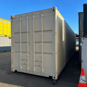 Conteneur 40 Pieds High-cube avec Rideau Roulant